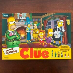 The Simpsons Clue Board Game